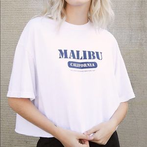 John Galt Malibu Cropped T